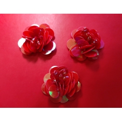 Ozdoba kwiatek czerwony